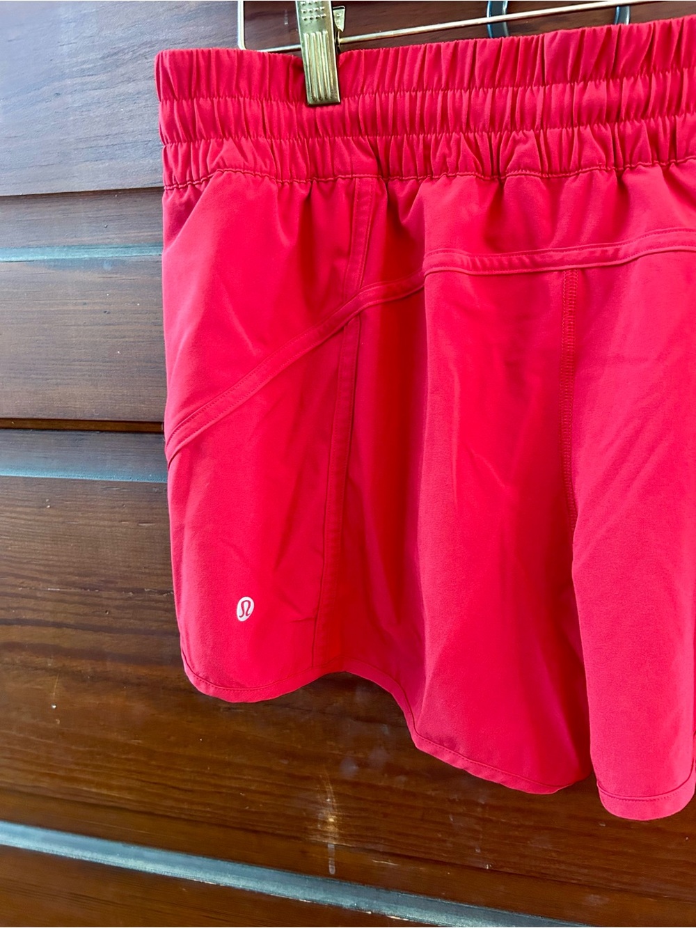 lululemon athletica Tracker Short V 4" 🔥🔥New WithOUT Tags🔥🔥- Red - Picture 5 of 11